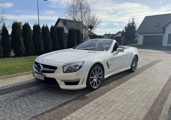 Mercedes-Benz SL cena 369000 przebieg: 55000, rok produkcji 2013 z Kluczbork małe 497